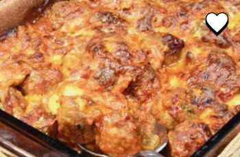 One-Dish Meatball and Ravioli Casserole