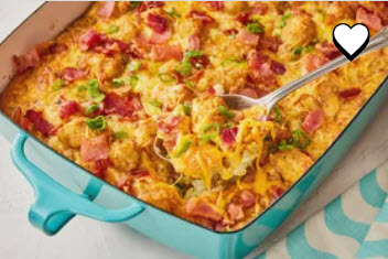 Tater Tot and Bacon Breakfast Casserole