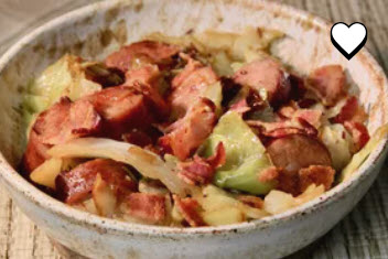 Kielbasa and Cabbage