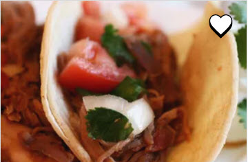 Sweet Pork for Burritos