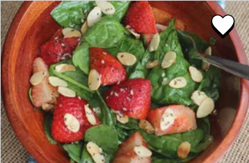 Strawberry Spinach Salad