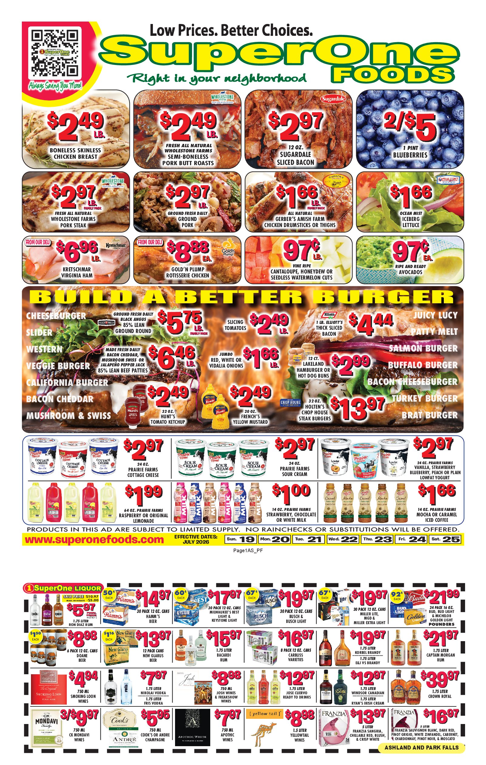 ■■ WEEKLY SALE■■ Weekly Ad - Store Savings - Ashland WI | Super One Foods